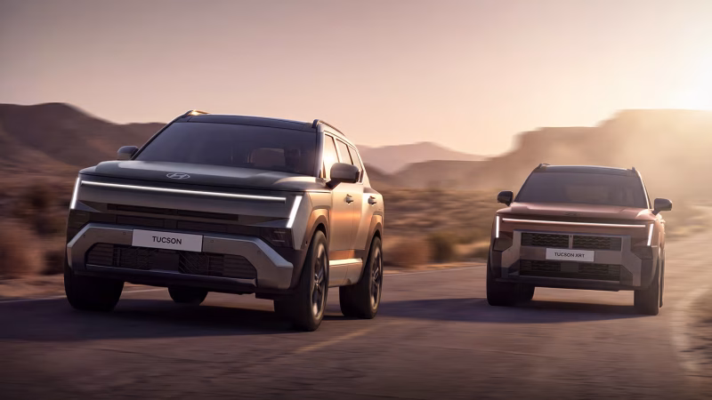 Next-Generation 2027 Hyundai Tucson Debuts With Radically Boxy Styling